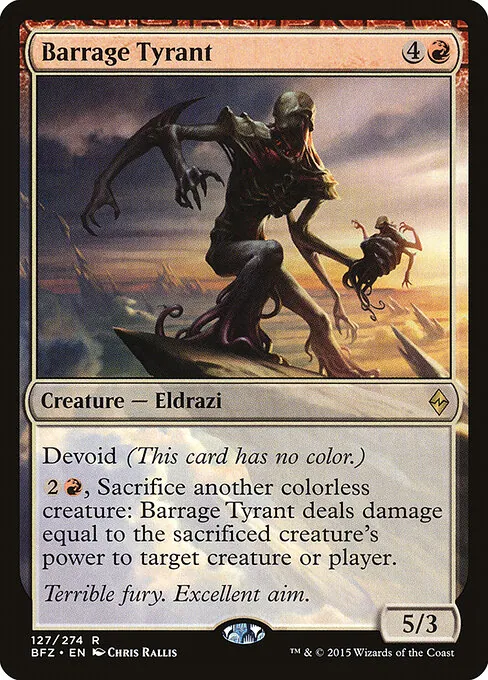Barrage Tyrant 127/274
