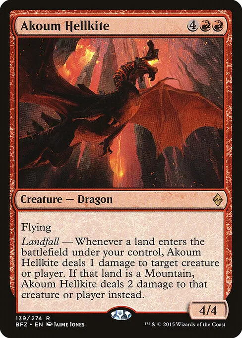 Akoum Hellkite 139/274