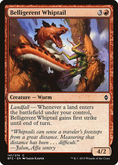 Belligerent Whiptail 141/274