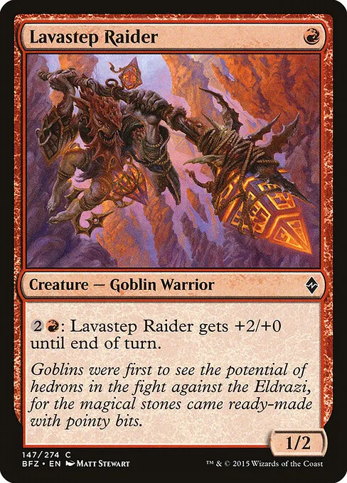 Lavastep Raider 147/274