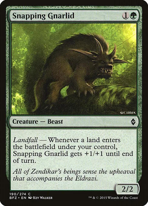 Snapping Gnarlid 190/274