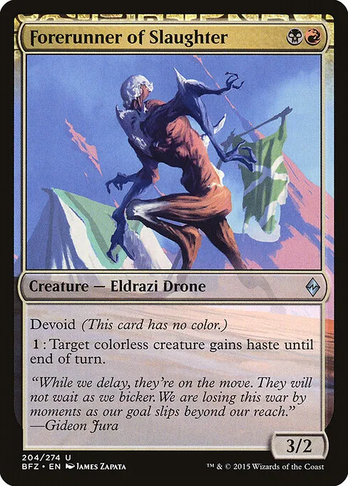 Forerunner of Slaughter 204/274