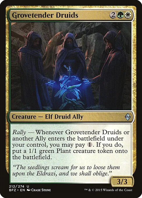 Grovetender Druids 212/274