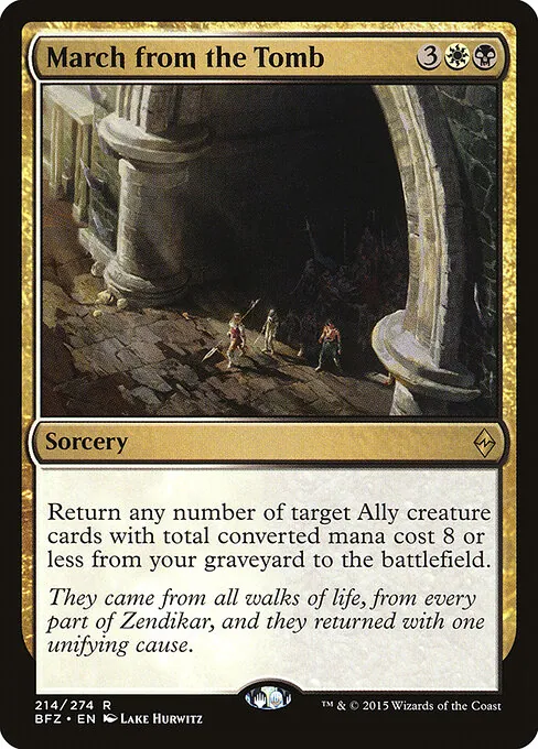 March from the Tomb 214/274