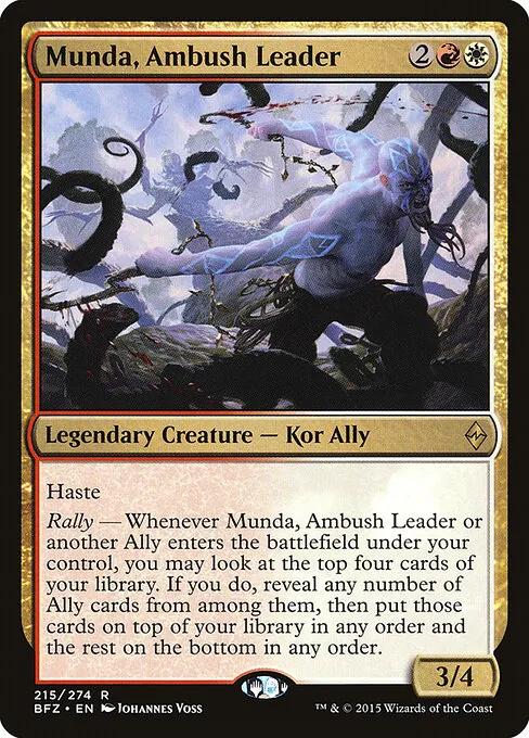 Munda, Ambush Leader 215/274