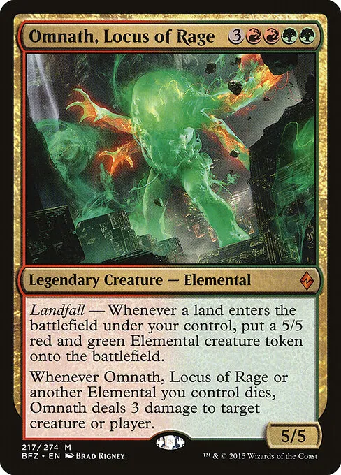 Omnath, Locus of Rage 217/274