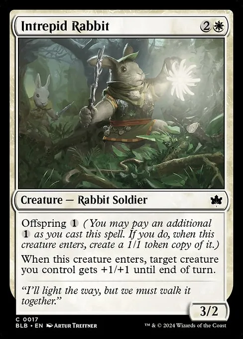 Intrepid Rabbit 017/281