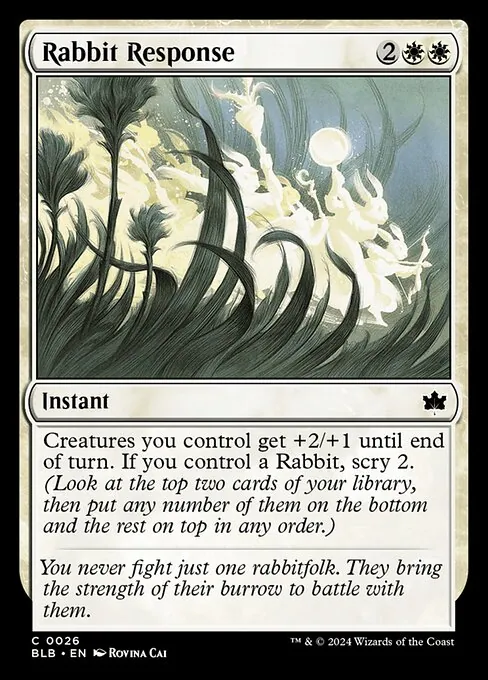 Rabbit Response 026/281