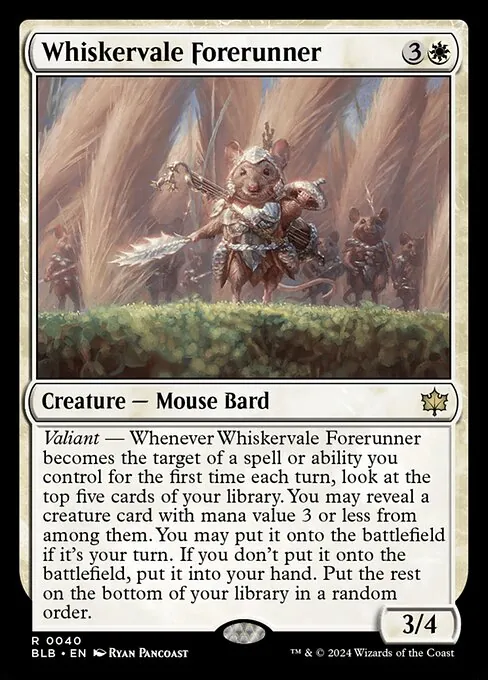 Whiskervale Forerunner 040/281