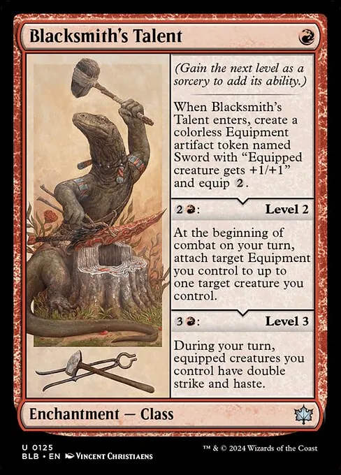 Blacksmith's Talent 125/281