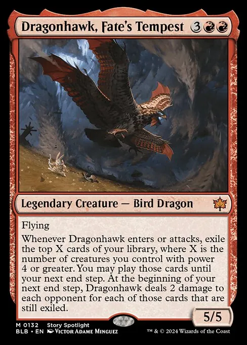 Dragonhawk, Fate's Tempest 132/281