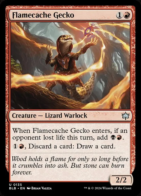 Flamecache Gecko 135/281