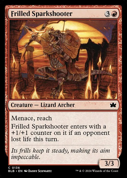 Frilled Sparkshooter 136/281