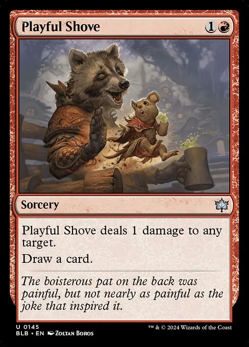 Playful Shove 145/281