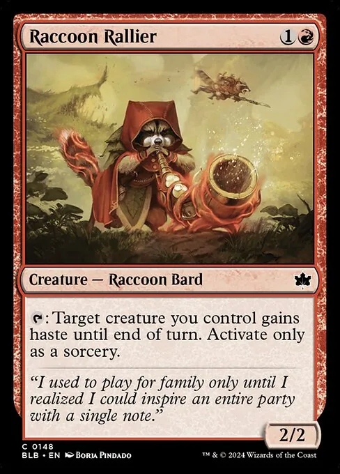Raccoon Rallier 148/281