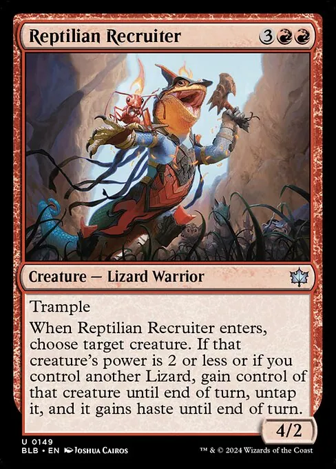 Reptilian Recruiter 149/281
