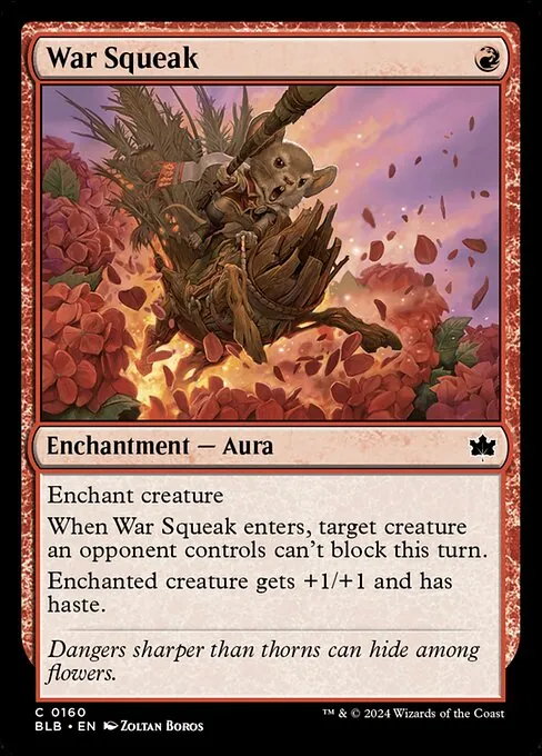 War Squeak 160/281