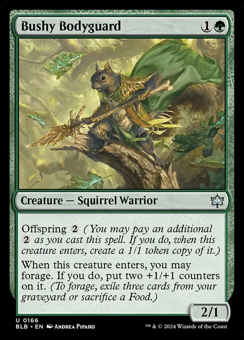 Bushy Bodyguard 166/281