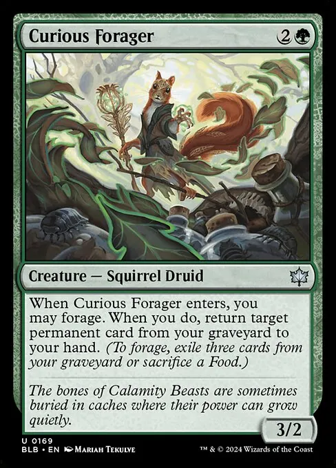 Curious Forager 169/281
