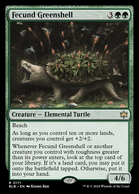 Fecund Greenshell 171/281