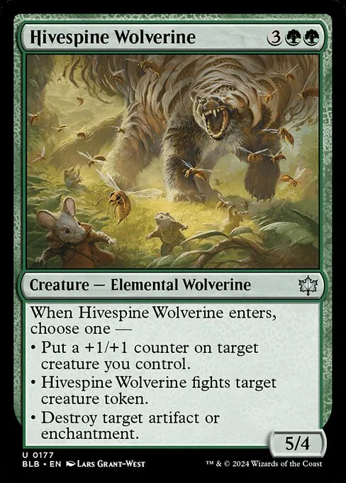 Hivespine Wolverine 177/281