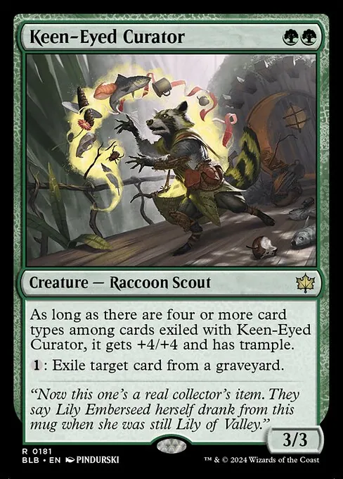 Keen-Eyed Curator 181/281