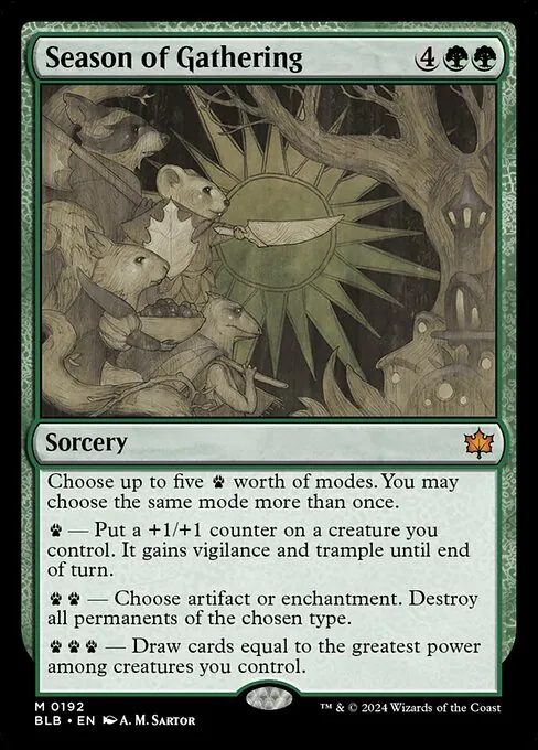 Season of Gathering 192/281
