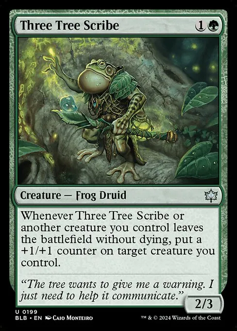 Three Tree Scribe 199/281