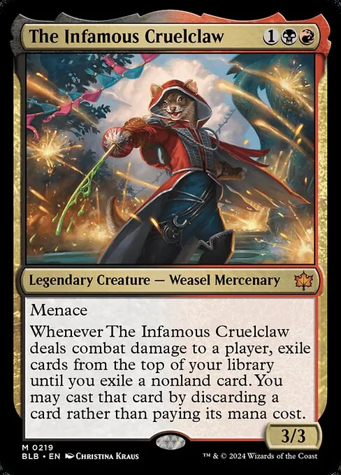 The Infamous Cruelclaw 219/281