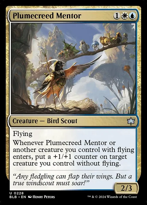 Plumecreed Mentor 228/281