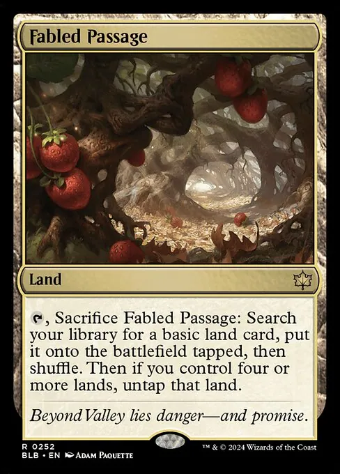 Fabled Passage 252/281