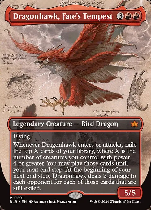 Dragonhawk, Fate's Tempest 291/281