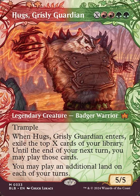 Hugs, Grisly Guardian 333/281