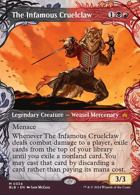 The Infamous Cruelclaw 334/281