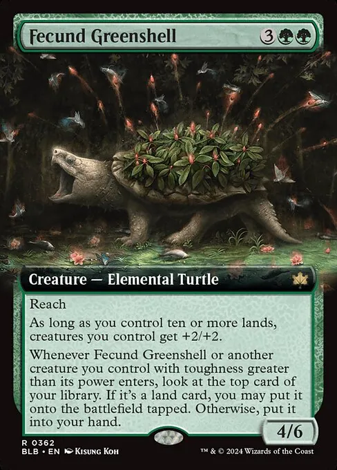 Fecund Greenshell 362/281