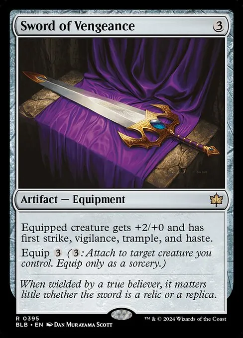Sword of Vengeance 395/281