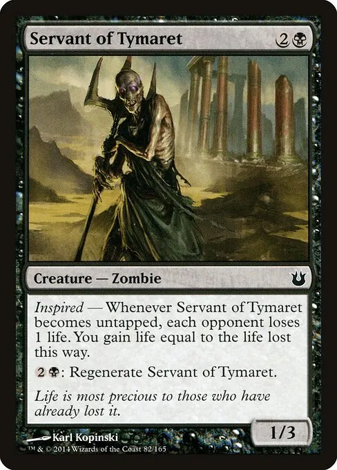 Servant of Tymaret 082/165