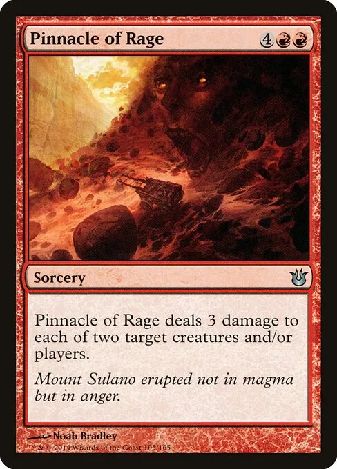 Pinnacle of Rage 105/165