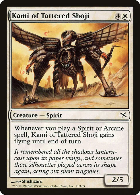 Kami of Tattered Shoji 011/165