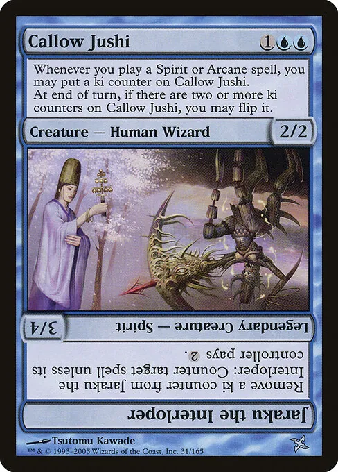 Callow Jushi // Jaraku the Interloper 031/165