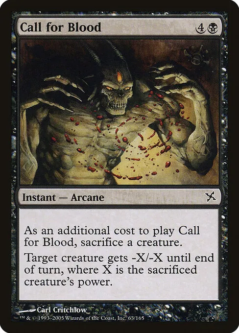Call for Blood 063/165