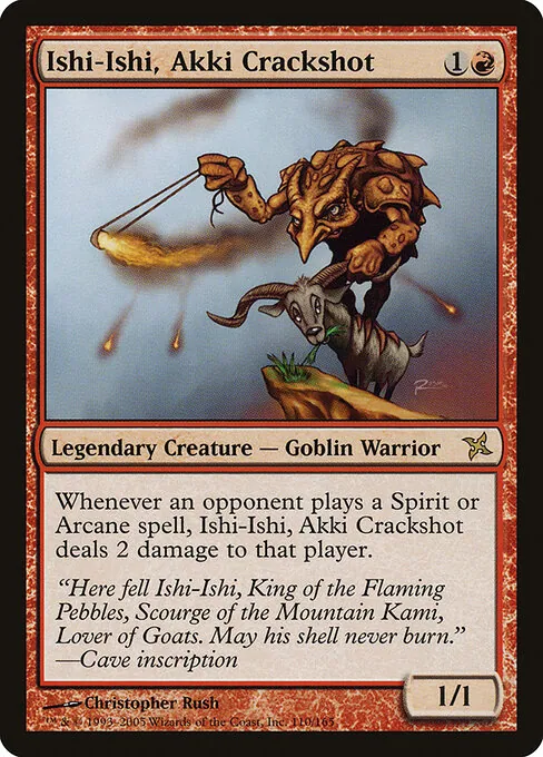Ishi-Ishi, Akki Crackshot 110/165