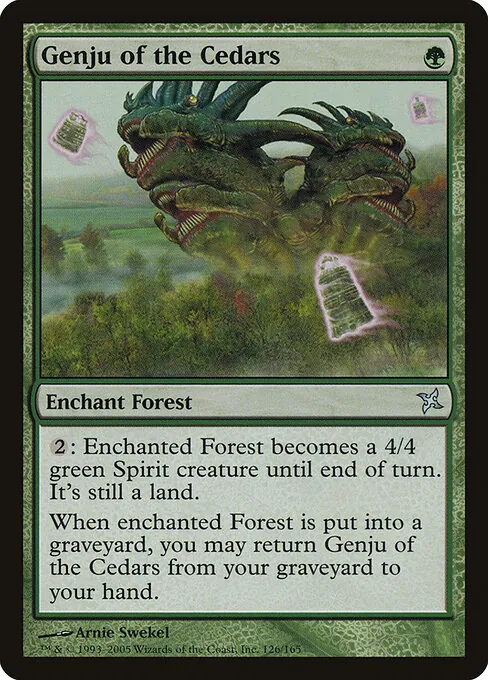 Genju of the Cedars 126/165