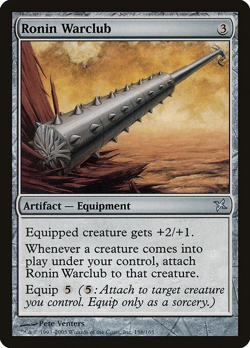 Ronin Warclub 158/165