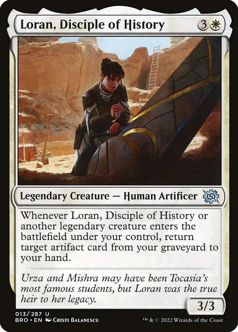 Loran, Disciple of History 013/287