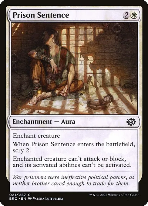 Prison Sentence 021/287