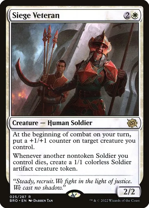 Siege Veteran 025/287