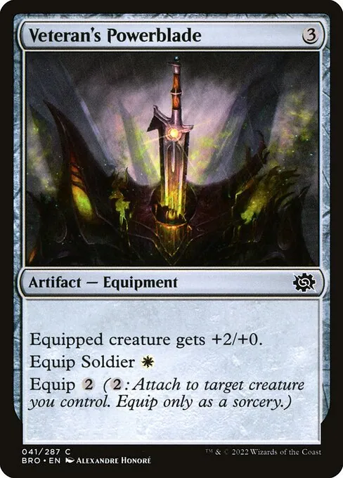 Veteran's Powerblade 041/287