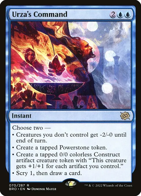 Urza's Command 070/287