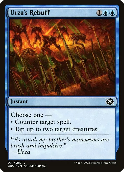 Urza's Rebuff 071/287